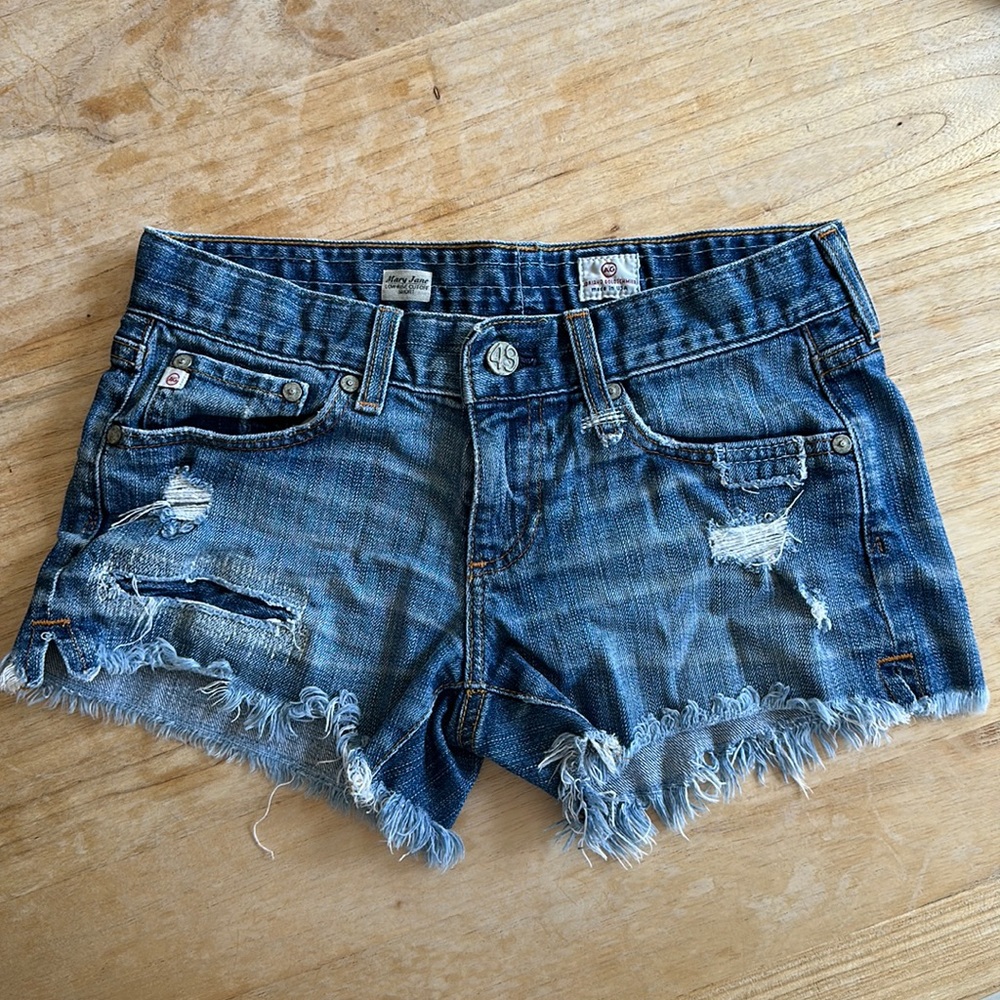 AG Mary Jane Low Rise Cutoff Short